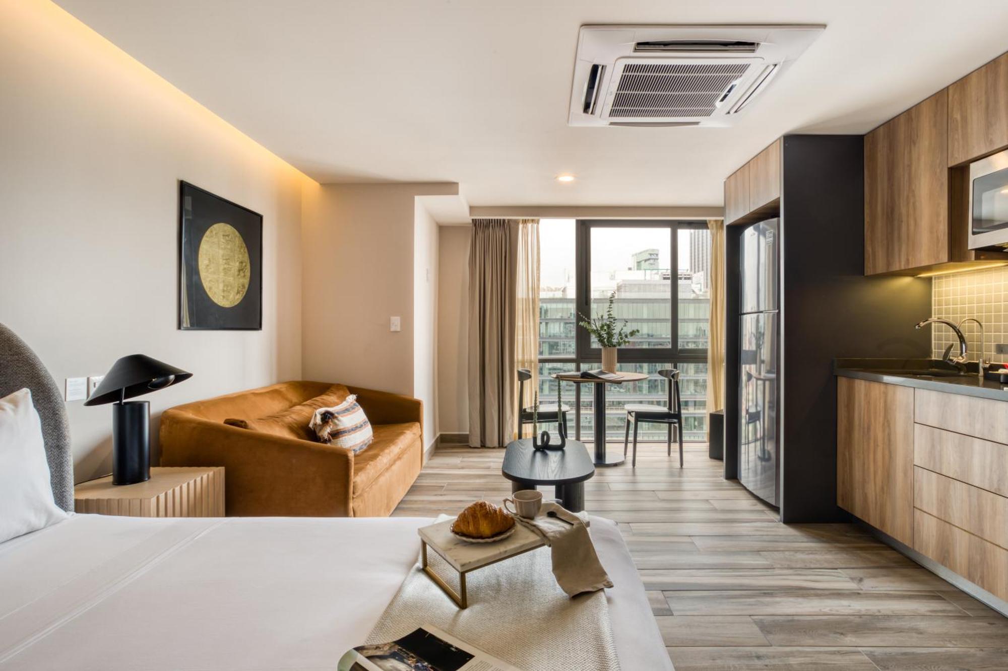 メキシコシティ Uliv Cibelesアパートホテル 部屋 写真